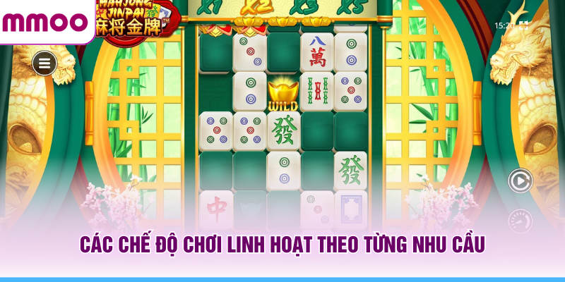 Đường Mạt Chược MMOO - Game Slot Hấp Dẫn Với Lối Chơi Cuốn Hút 7 Các chế độ chơi MMOO linh hoạt theo từng nhu cầu