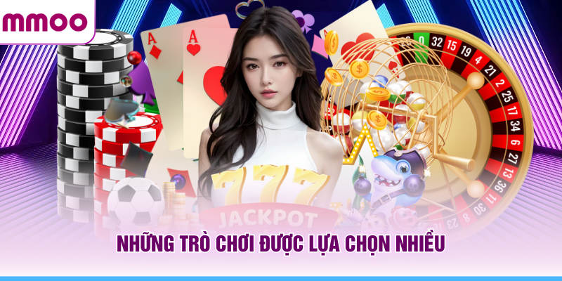 Live Casino Mmoo - Không Gian Giải Trí Trực Tiếp Đẳng Cấp 7 Những trò chơi live casino MMOO được lựa chọn nhiều